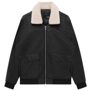 British style Lapel simple solid jacket long sleeve